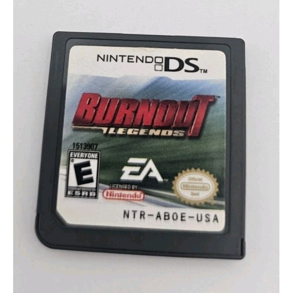 Burnout Legends Nintendo DS 2005 Racing Game Cartridge EA NTR-ABOE-USA Tested